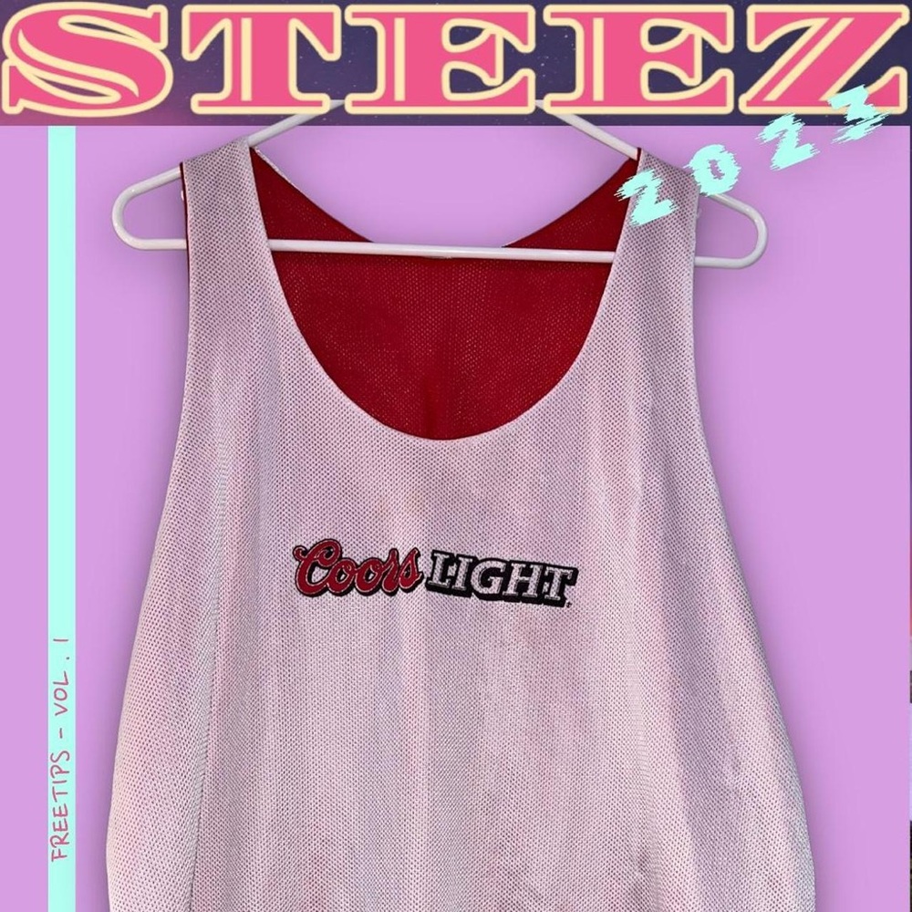 Vintage Coors Light Mesh Tank Top